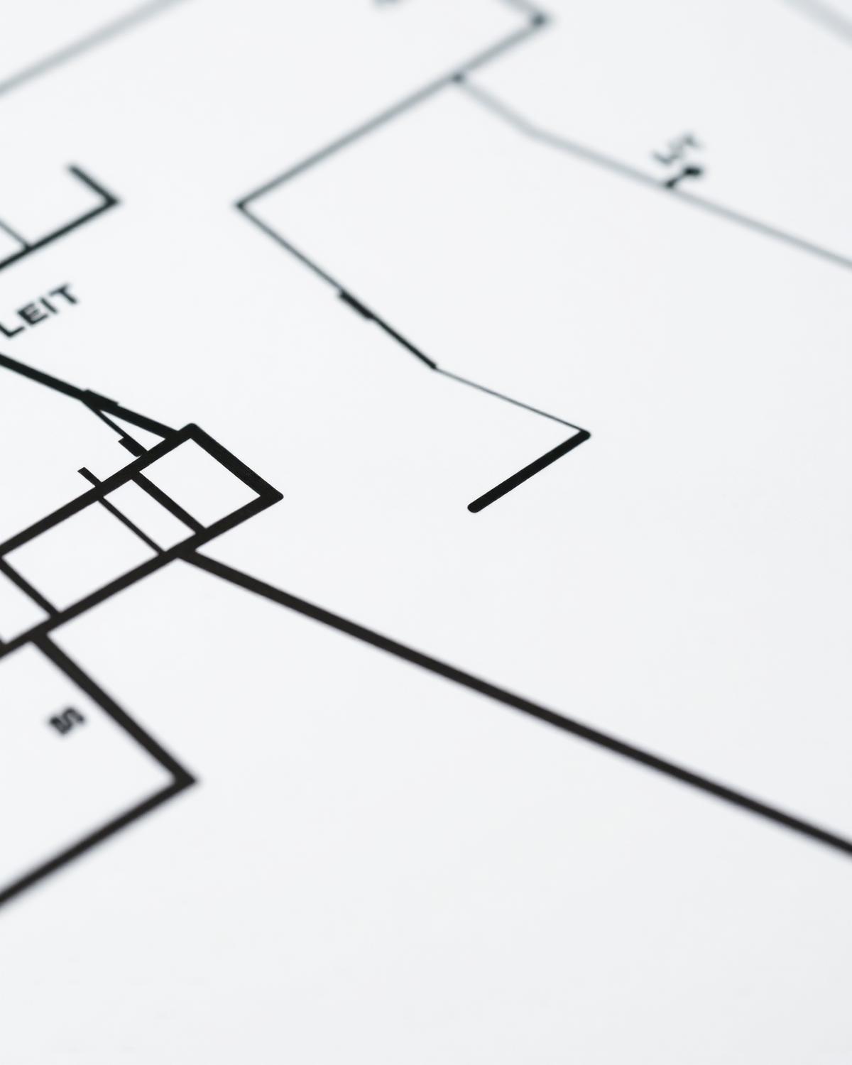 Détail d’un plan DWG technique — prestation DAO